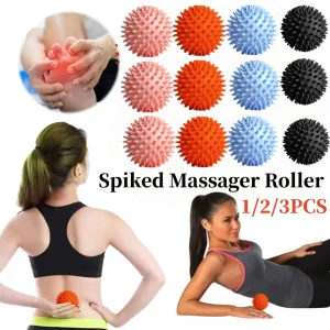 Massage Ball Myofascial Release Ball Massager Spiky Roller 1-3PCS for Deep Tissue Trigger Point Muscle Recovery Myofascial Pain