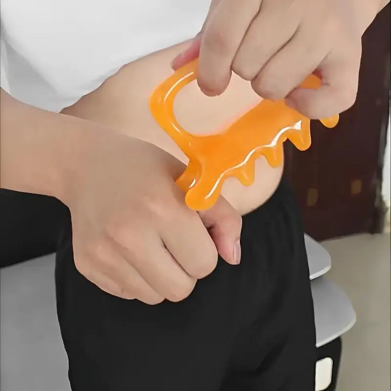 Massage Tool With Anti-Slip Handle Ergonomic Design Massage Nodules For Facial Skincare Muscle Relaxation Home Use - Image 6