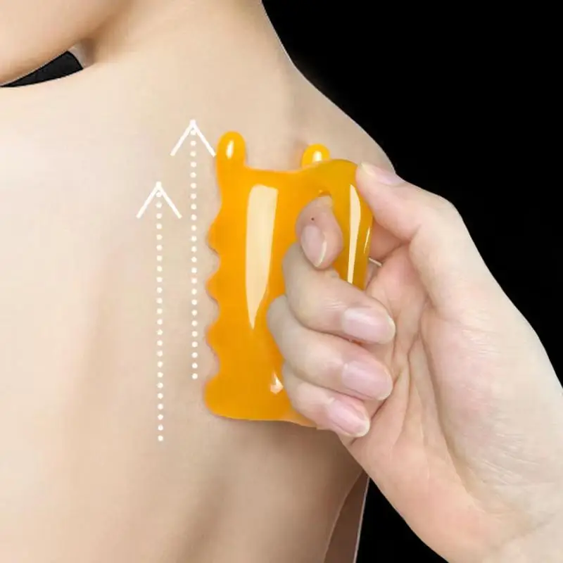 Massage Tool With Anti-Slip Handle Ergonomic Design Massage Nodules For Facial Skincare Muscle Relaxation Home Use - Image 3