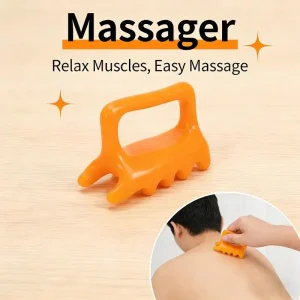 Massage Tool With Anti-Slip Handle Ergonomic Design Massage Nodules For Facial Skincare Muscle Relaxation Home Use