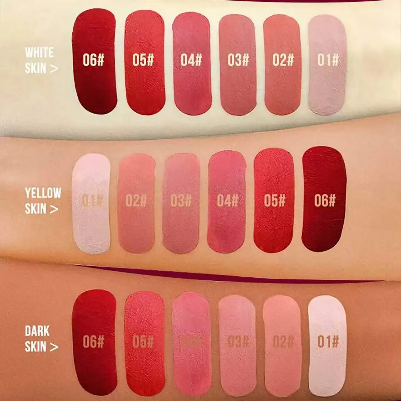 Matte Ink Liquid Lipstick Long Lasting Velvet Nude Lip Gloss Non-stick Cup Waterproof Lips Tint Waterproof Make Up - Image 5