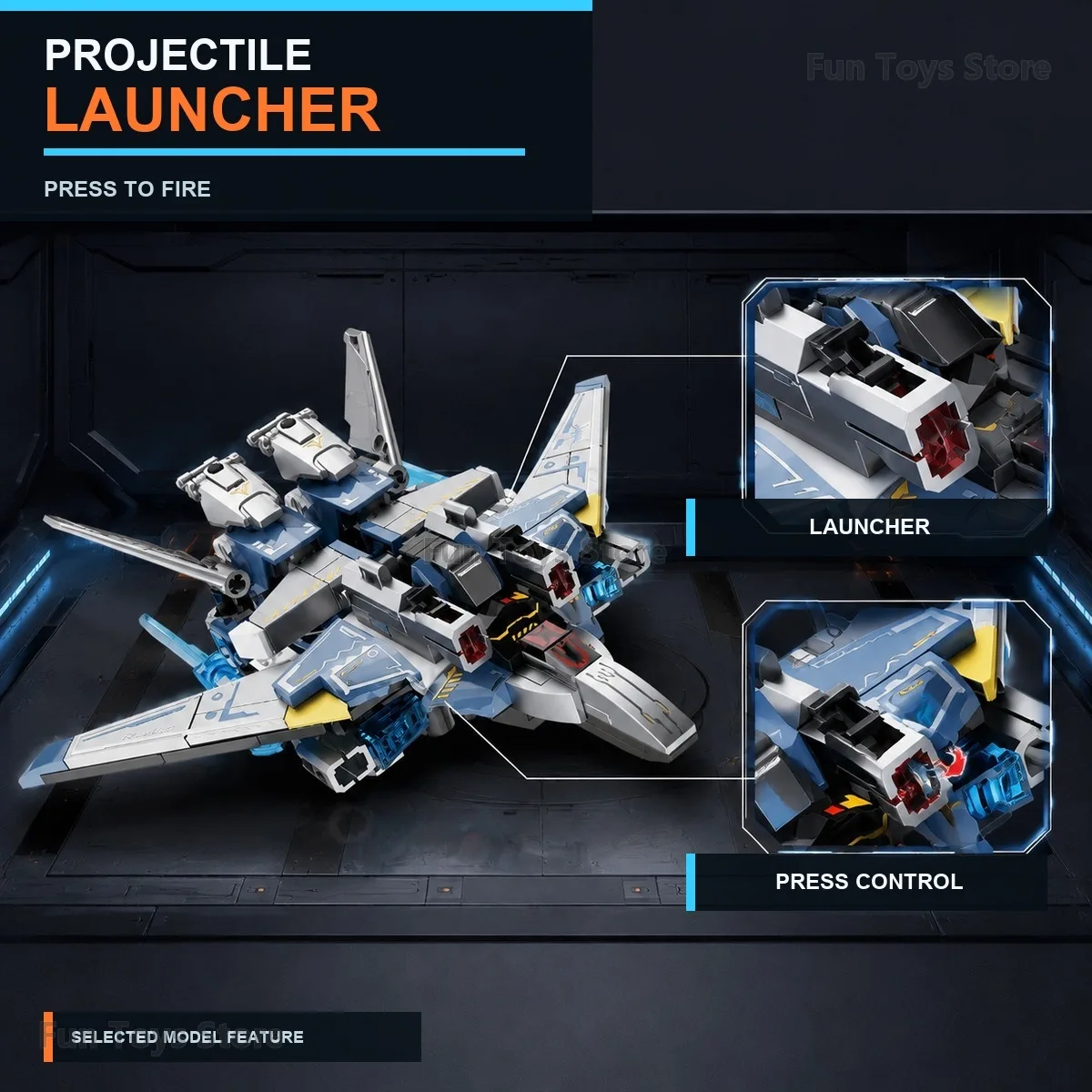 Mecha Building Block Set for Adults, 14+ Collector Display Model, Sci-Fi Robot Brick Kit for Desk Decor and Collection - Image 3