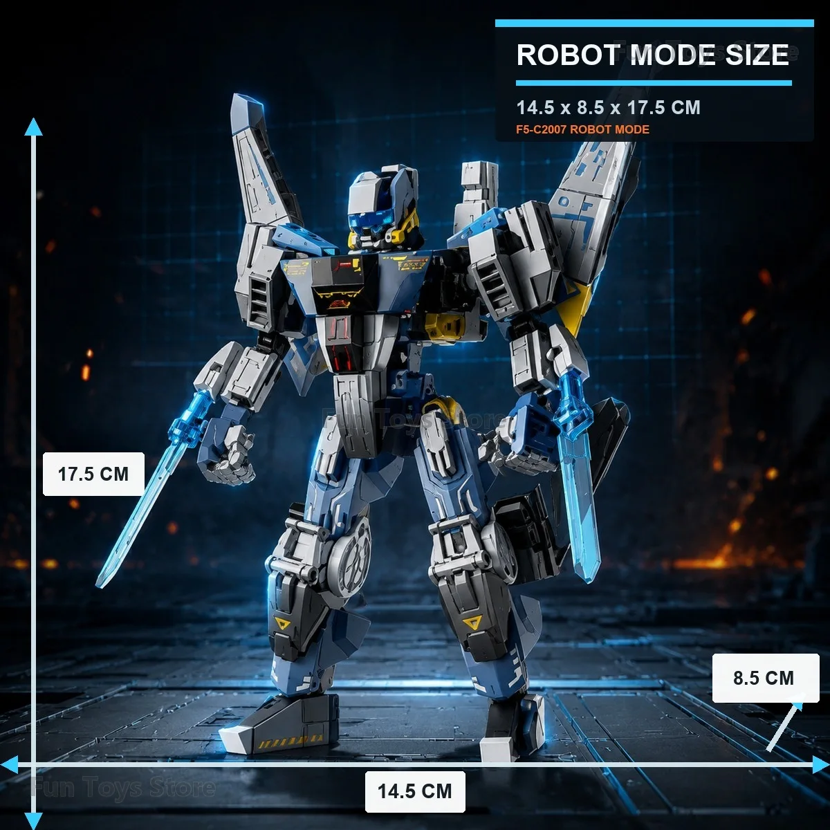 Mecha Building Block Set for Adults, 14+ Collector Display Model, Sci-Fi Robot Brick Kit for Desk Decor and Collection - Image 5