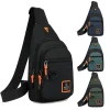 Men's Leisure Outdoor Hiking Bike Shoulder Bag, Waterproof Sports Crossbody Bag, Travel Backpack, Men's Chest Bag, Shoulder Bag