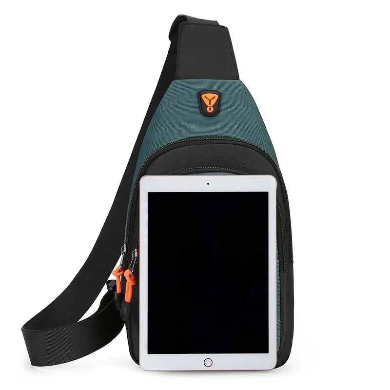 Men's Leisure Outdoor Hiking Bike Shoulder Bag, Waterproof Sports Crossbody Bag, Travel Backpack, Men's Chest Bag, Shoulder Bag - Image 3