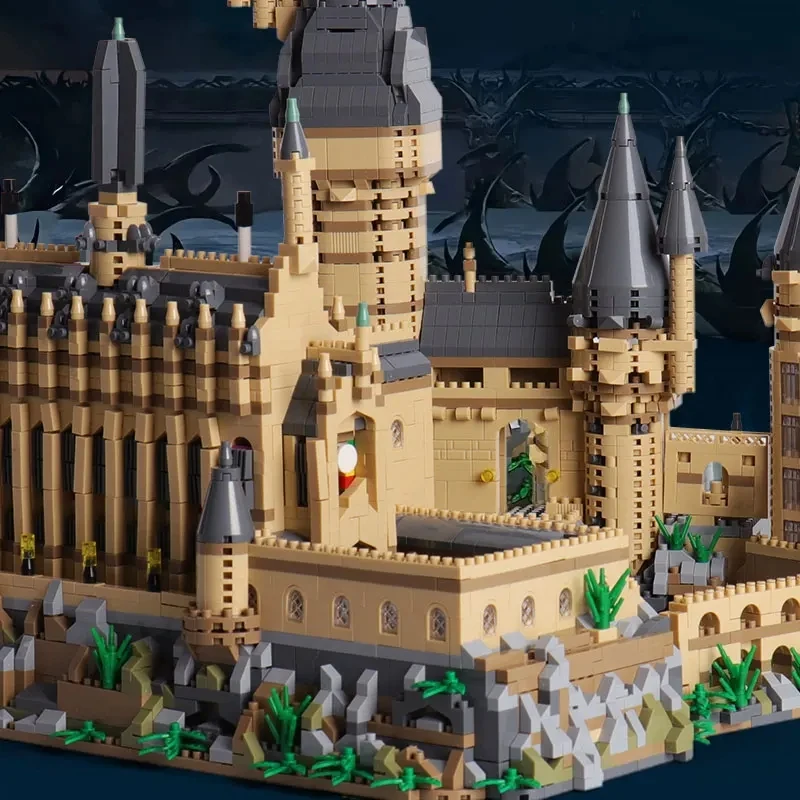 Micro Bricks City Creative Medieval Magic Castle Series School Architecture Palace Model Building Blocks Gifts Kid Assembly Toys - Image 6