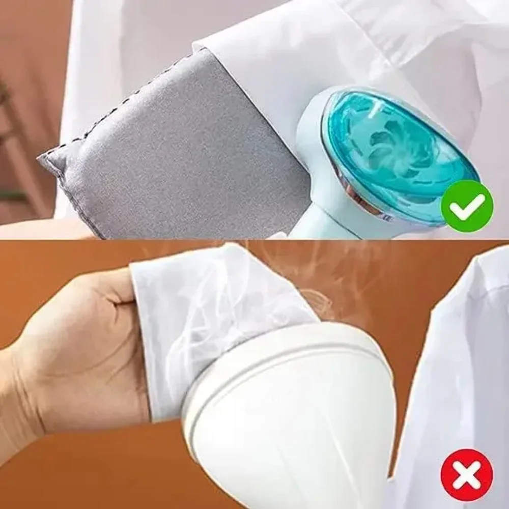 Mini Ironing Board Cover with Anti Scald Glove Mat Washable Heat Resistant Iron Pad for Home Laundry Clothes Pressing - Image 4