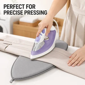 Mini Ironing Board Cover with Anti Scald Glove Mat Washable Heat Resistant Iron Pad for Home Laundry Clothes Pressing