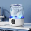 Mini Portable Washing Machine for Underwear Socks, USB Rechargeable Travel Washer Cup for Baby Clothes Makeup Puffs Dorm Home Us