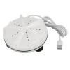 Mini Washing Machine Portable Washing Machine 10W USB Mini Turbine Washer for Underwear Baby Clothes Business Travel Apartment