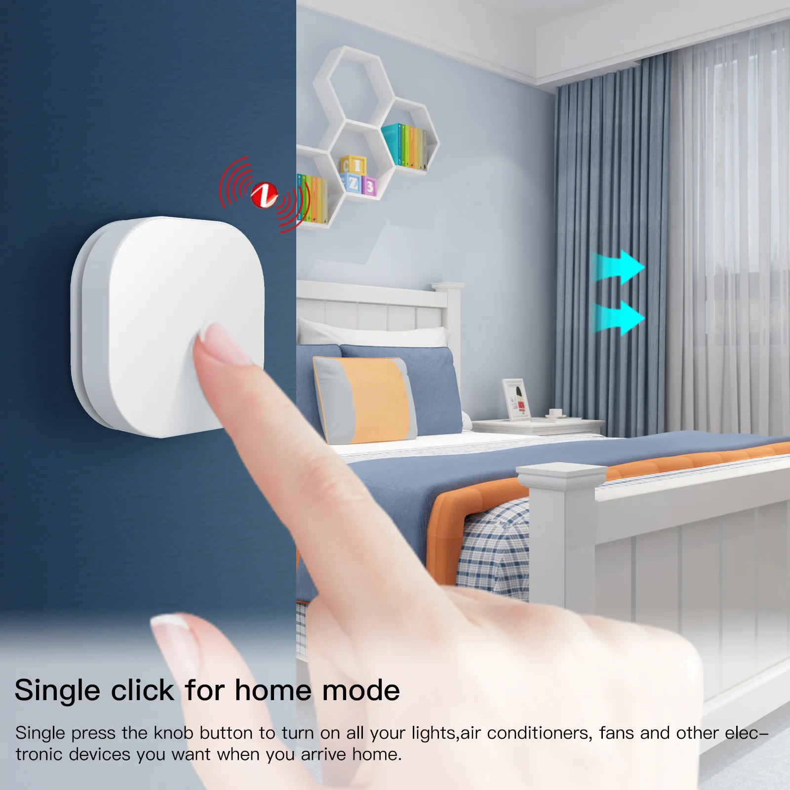 Mini Wireless Switch ZigBee EWelink APP Remote Control Emergency Button For Smart Home Works With Gateway And Alex/Alice/Yandex - Image 4