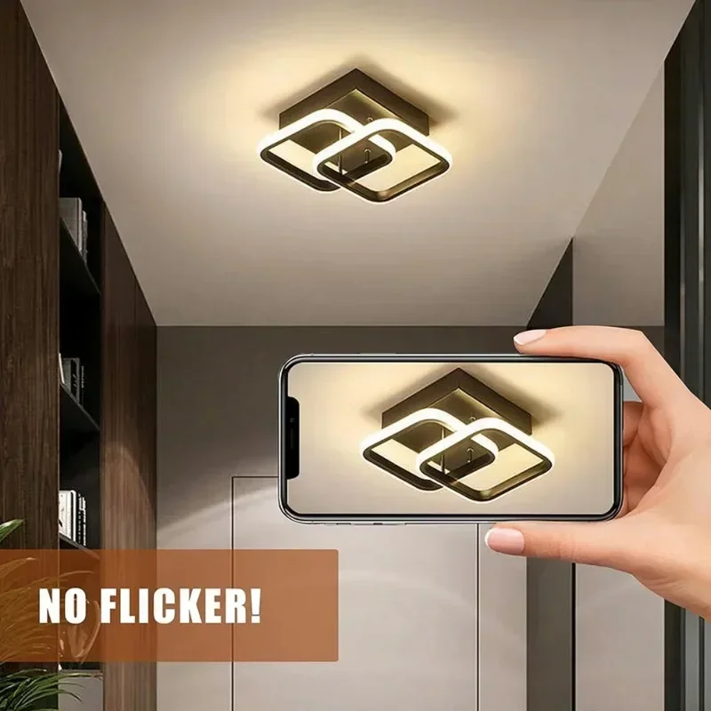 Modern LED Aisle Ceiling Light Chandelier For Corridor Stairs Foyer Balcony Bedroom Bathroom Indoor Lighting Fixtures Luster - Image 5