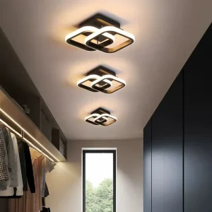 Modern LED Aisle Ceiling Light Chandelier For Corridor Stairs Foyer Balcony Bedroom Bathroom Indoor Lighting Fixtures Luster