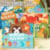 Montessori Baby Busy book My First Quiet Book Paste Early Learning Education Toy Children Toy Matching Game for Babies