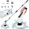Multi-Functional Electric Cleaning Brush Waterproof Bathroom No Dead Angle Bathtub Brush Extendable Long Rod High Torque