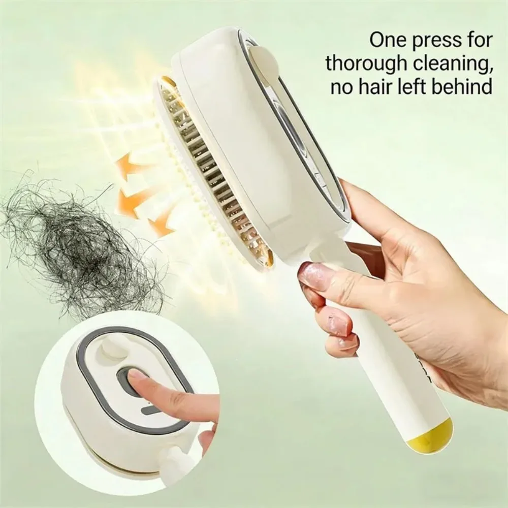 Multifunctional Massage Comb,Electric Spray Air Cushion Scalp Massager,Self-Cleaning Essential Oil Hair Care Comb,Gift for Women - Image 2