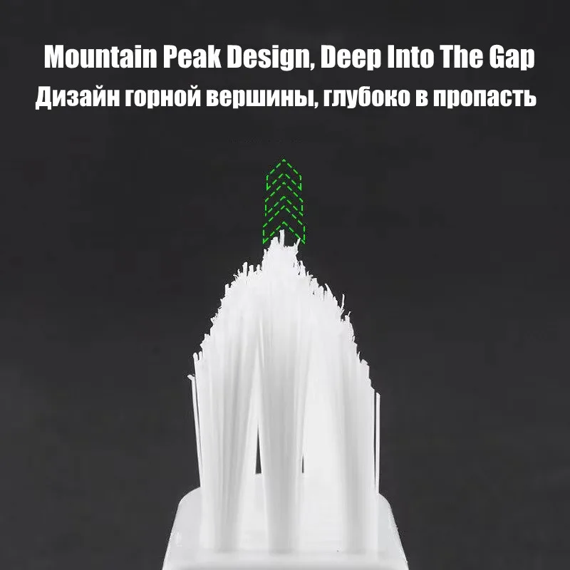 Multipurpose Bathroom Tile Floor Gap Cleaning Brush Window Groove Cleaning Brush Convenient Household Corner Tools - Image 3