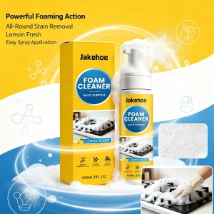 Multipurpose Foam Cleaner Household Kitchen Bathroom Stain Remover Cleaning Kitchenware Decontamination Cooktop Cleaner Spray
