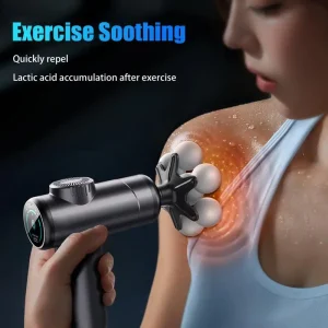 Muscle Massager Heads Percussion Massage Replacement Parts for Fascia Massage Deep Relaxation for Athletes and Home