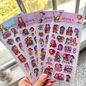 NEW Anime Cartoon Foam Puffy Stickers for Luggage Phone Notebook Reward Stickers Kids Toy Gifts Party Favors Decorat