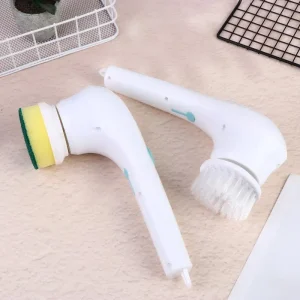 New 1Set Multifunctional Electric Cleaning Brush Handheld Cordless Cleaning Brush For Bathroom Washing Kitchen Cleaning Tools