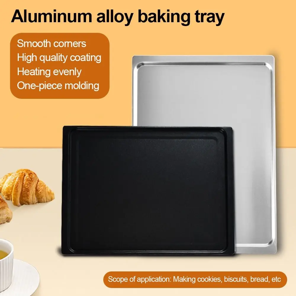 New 315*435mm Baking Tray Even Heating Non-stick Baking Pan Aluminum Alloy Cookies Baking Tray - Image 2