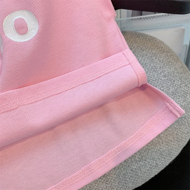 New 4 -14 Years Summer Girls Clothing Set Letter Print Sleeveless T-shirt + Heart Shorts Pants 2pcs Suit Kids Leisure Outfit - Image 5