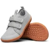 New Kids Barefoot Sneakers Girls Boys Fashionable Children's Shoes Wide Toe Breathable Knitted Mesh Sole Non Slip Walking Cross