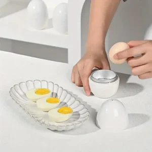 New Microwave Eggs Steamer Boiler Cooker 1/4 Eggs Capacity Easy Quick 5 Minutes Hard Or Soft Boiled Kitchen Cooking Tools
