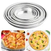 New Round Baking Tray Even Heating Non-stick Oven Tray Aluminum Alloy Pizza Baking Pan