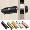 New Stainless Steel Door Lock 3Inch Automatic Spring Door Latch Anti-theft Hardware Security Bolt Latch Door