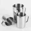 New Stainless Steel Laboratory Beaker Graduated Measuring Cups 500ml 1000ml 2000ml Espresso Mugs Baking Kitchen Tool
