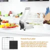 New Stainless Steel Potato Fry Cutter 1/2inch Or 3/8inch Manual Manual Cutter French Fries Slicer Kitchen