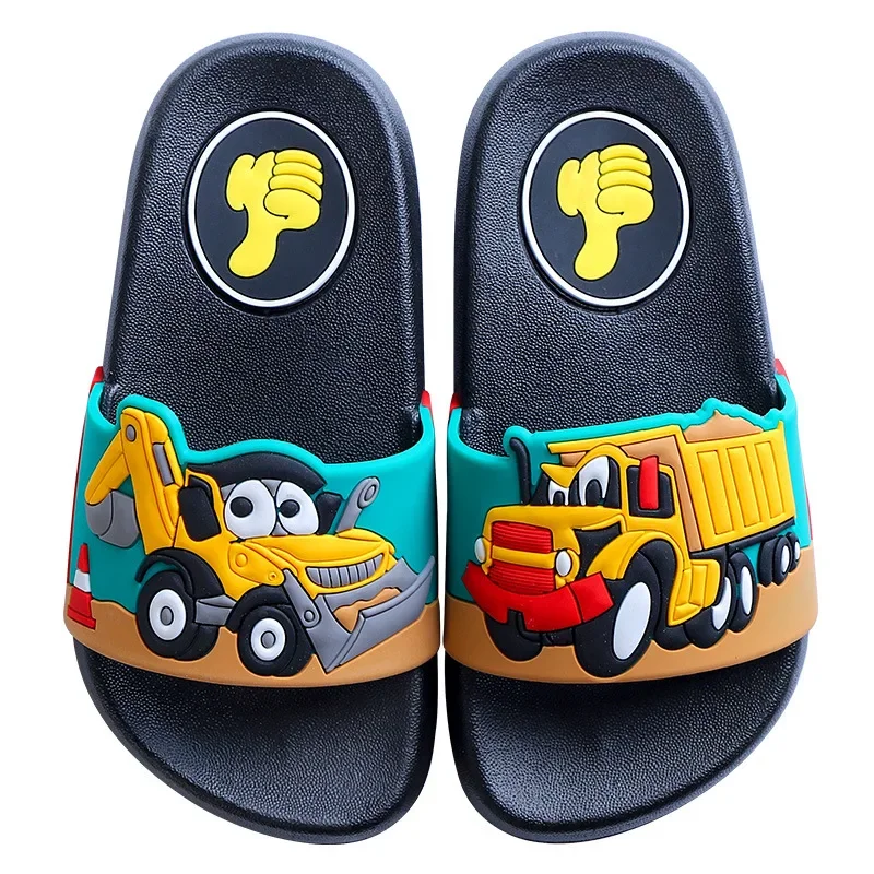 New2024 summer children slippers Kids shoes Cartoon slippers Soft soled anti-skid sandals kids shoes zapatos niña chausson - Image 5