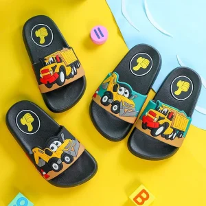 New2024 summer children slippers Kids shoes Cartoon slippers Soft soled anti-skid sandals kids shoes zapatos niña chausson