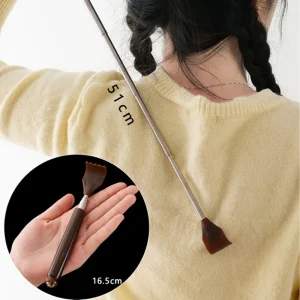 New【Extendable Magnetic Ball Hackle Back Scratcher With Magnet Telescopic Backscratcher Massager Back Scraper】