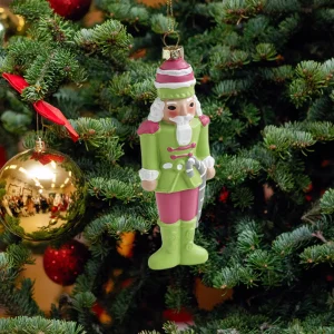 Nutcracker Hanging Ornament Figure Gift Xmas Tree Figure Christmas Decoration for Bedroom Crafts Mantle Home Cabinet