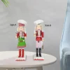 Nutcracker Ornament Creative Crafts Housewarming Gift Collectible Chef Sculpture for Bedroom Cabinet Indoor Living Room Decor
