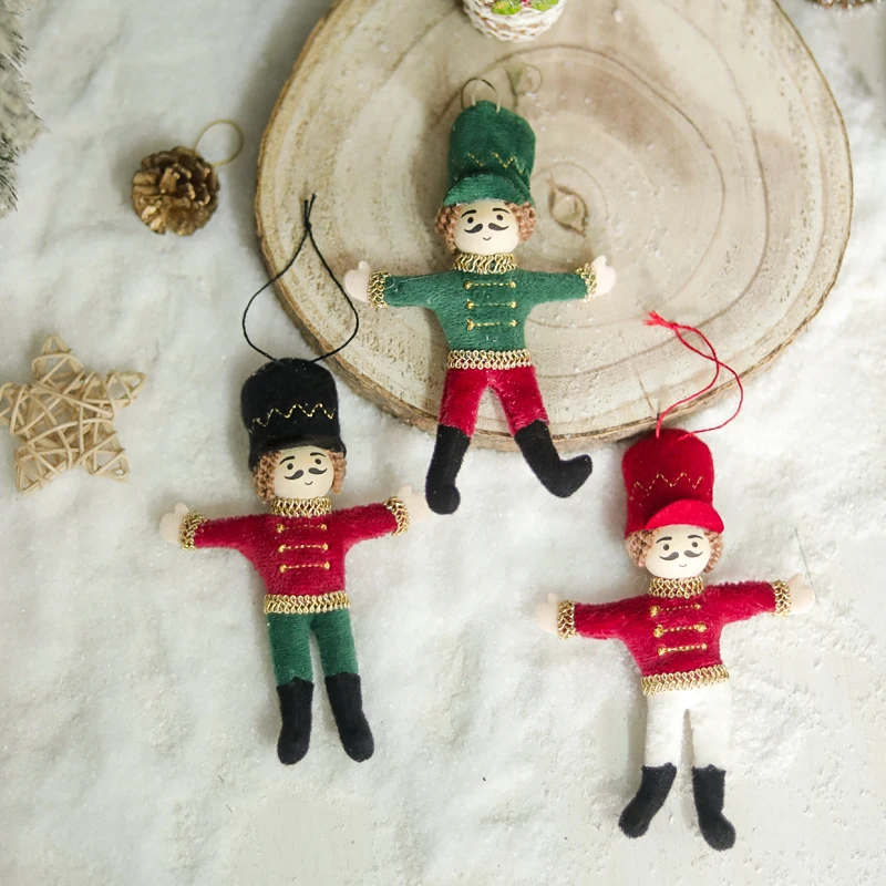 Nutcracker Soldier Christmas Handmade Ornament Hanging Christmas Tree Pendant Home Decor Party Holiday New Year Gift Accessories - Image 2