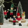 Nutcracker Soldier Christmas Handmade Ornament Hanging Christmas Tree Pendant Home Decor Party Holiday New Year Gift Accessories