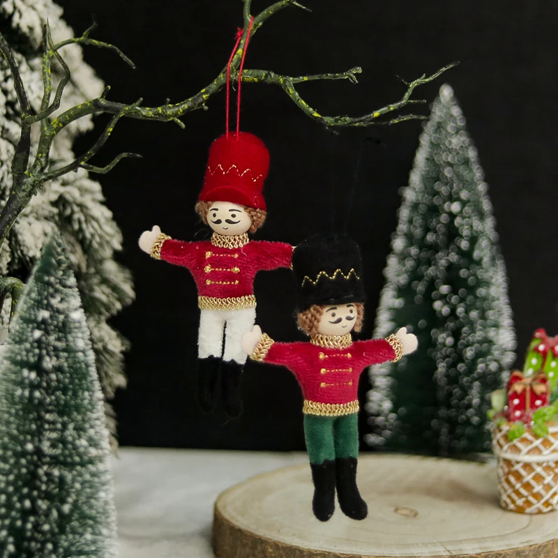 Nutcracker Soldier Christmas Handmade Ornament Hanging Christmas Tree Pendant Home Decor Party Holiday New Year Gift Accessories - Image 5