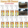 Oil Cleaner Bubble Spray Remover Grease Foam Multipurpose Dirt Oil Cleaning Kitchen Grills Foam Home Cooktop Cleaning Spray