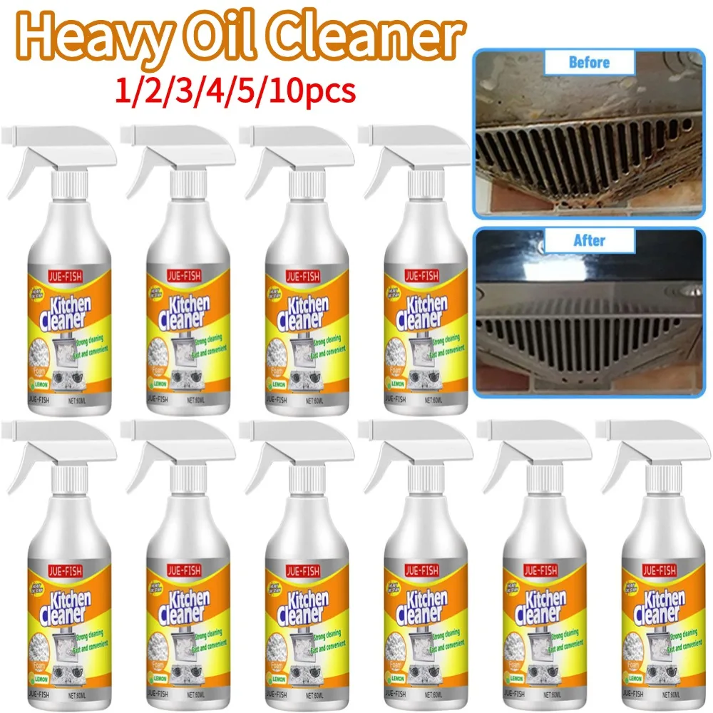 Oil Cleaner Bubble Spray Remover Grease Foam Multipurpose Dirt Oil Cleaning Kitchen Grills Foam Home Cooktop Cleaning Spray
