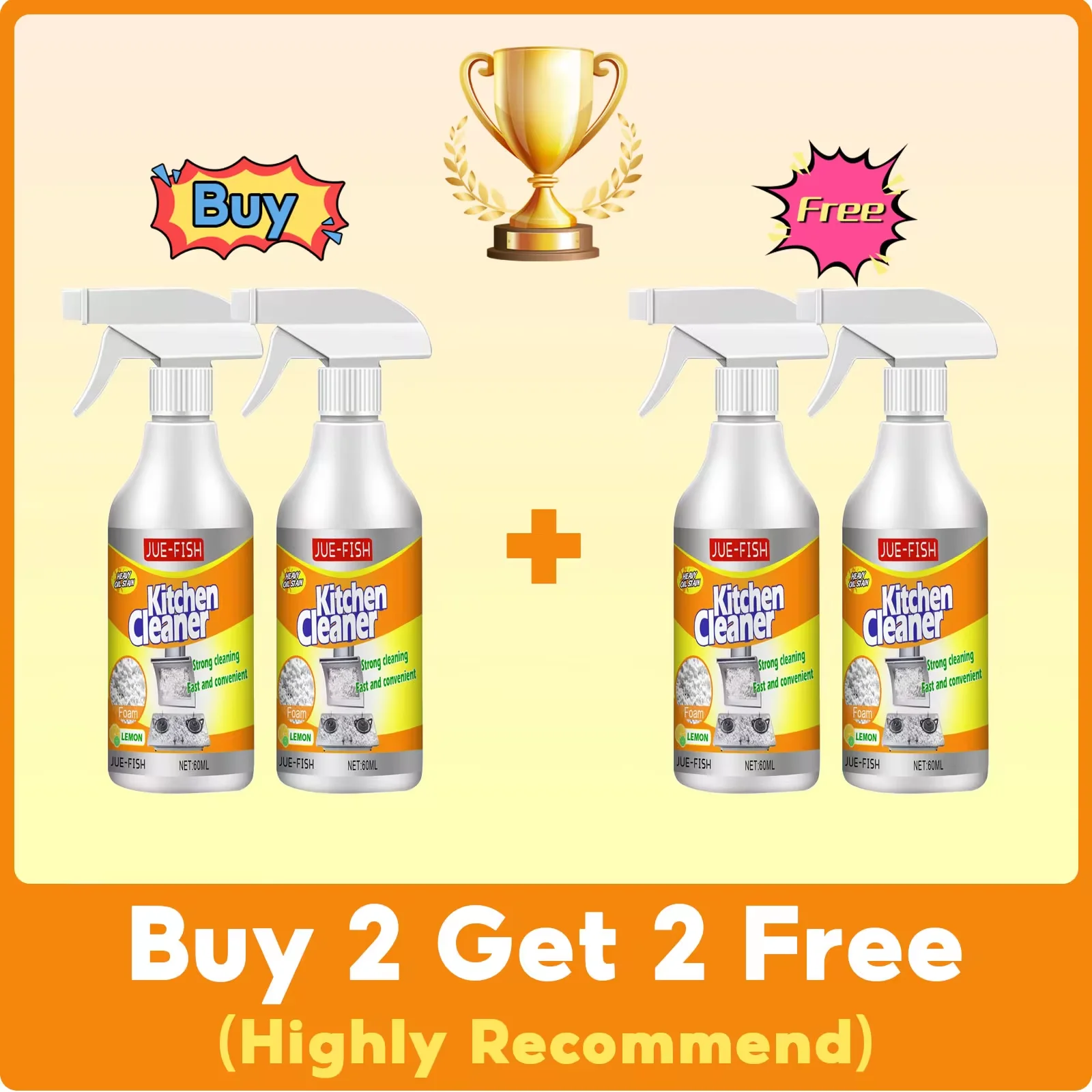 Oil Cleaner Bubble Spray Remover Grease Foam Multipurpose Dirt Oil Cleaning Kitchen Grills Foam Washing Kitchenware Degreaser - Image 2
