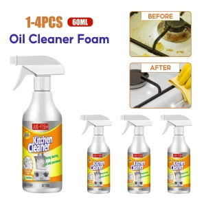 Oil Cleaner Bubble Spray Remover Grease Foam Multipurpose Dirt Oil Cleaning Kitchen Grills Foam Washing Kitchenware Degreaser