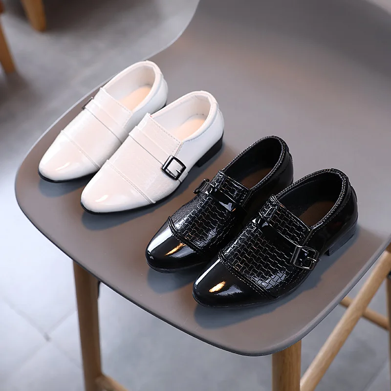 Oxford School Shoes Kids Patent Leather Shoes Girls Boys Toddler Shoes Children Fashion Dress Platform Party Flats Spring Autumn - Image 2