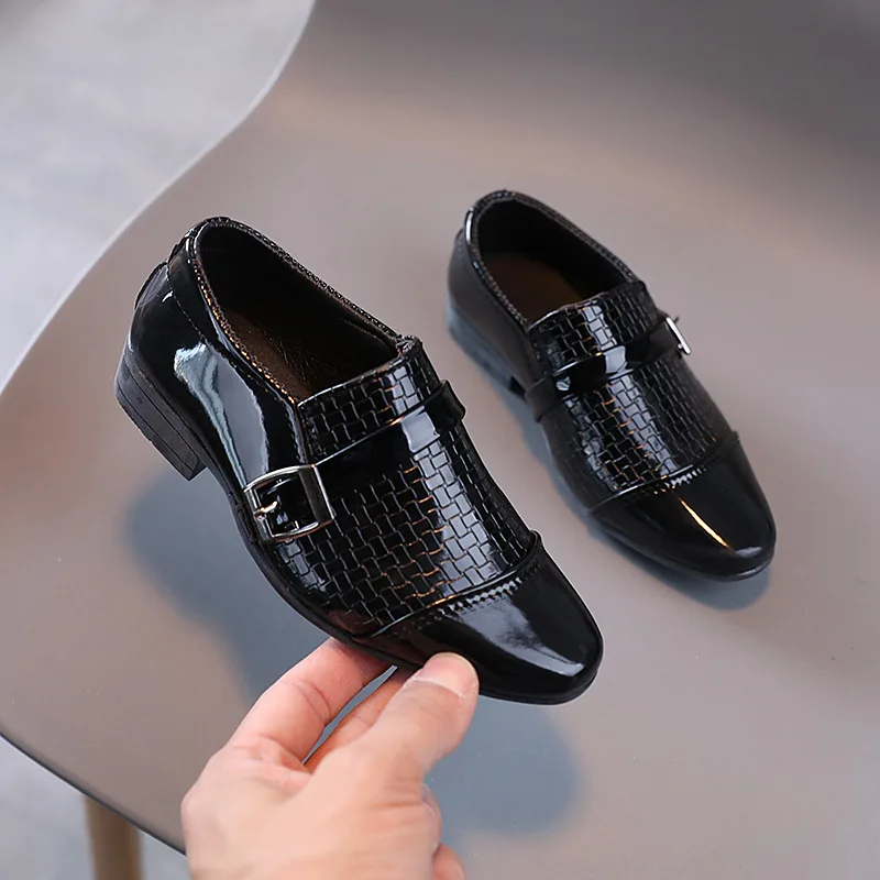 Oxford School Shoes Kids Patent Leather Shoes Girls Boys Toddler Shoes Children Fashion Dress Platform Party Flats Spring Autumn - Image 4