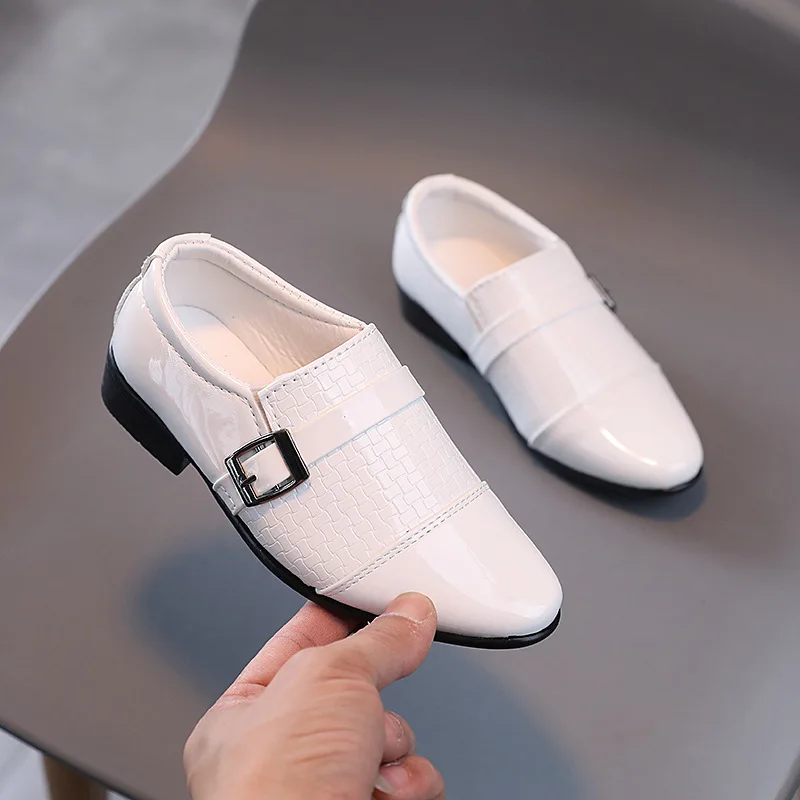 Oxford School Shoes Kids Patent Leather Shoes Girls Boys Toddler Shoes Children Fashion Dress Platform Party Flats Spring Autumn - Image 3