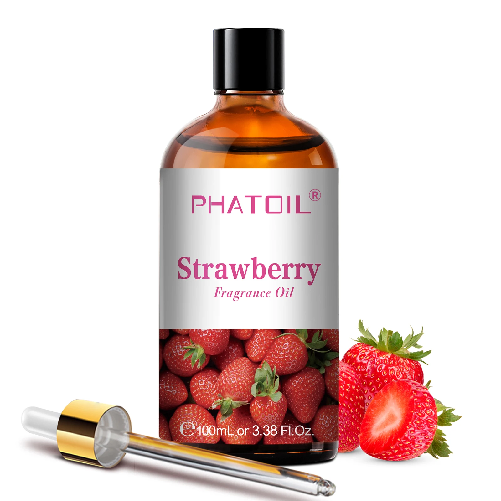 PHATOIL 100ml Aromatherapy Fragrance Oil Coconut & Vanilla Strawberry Cherry Lemon 1/2/3pcs Aroma Oil For Diffuser Candle Making - Image 3