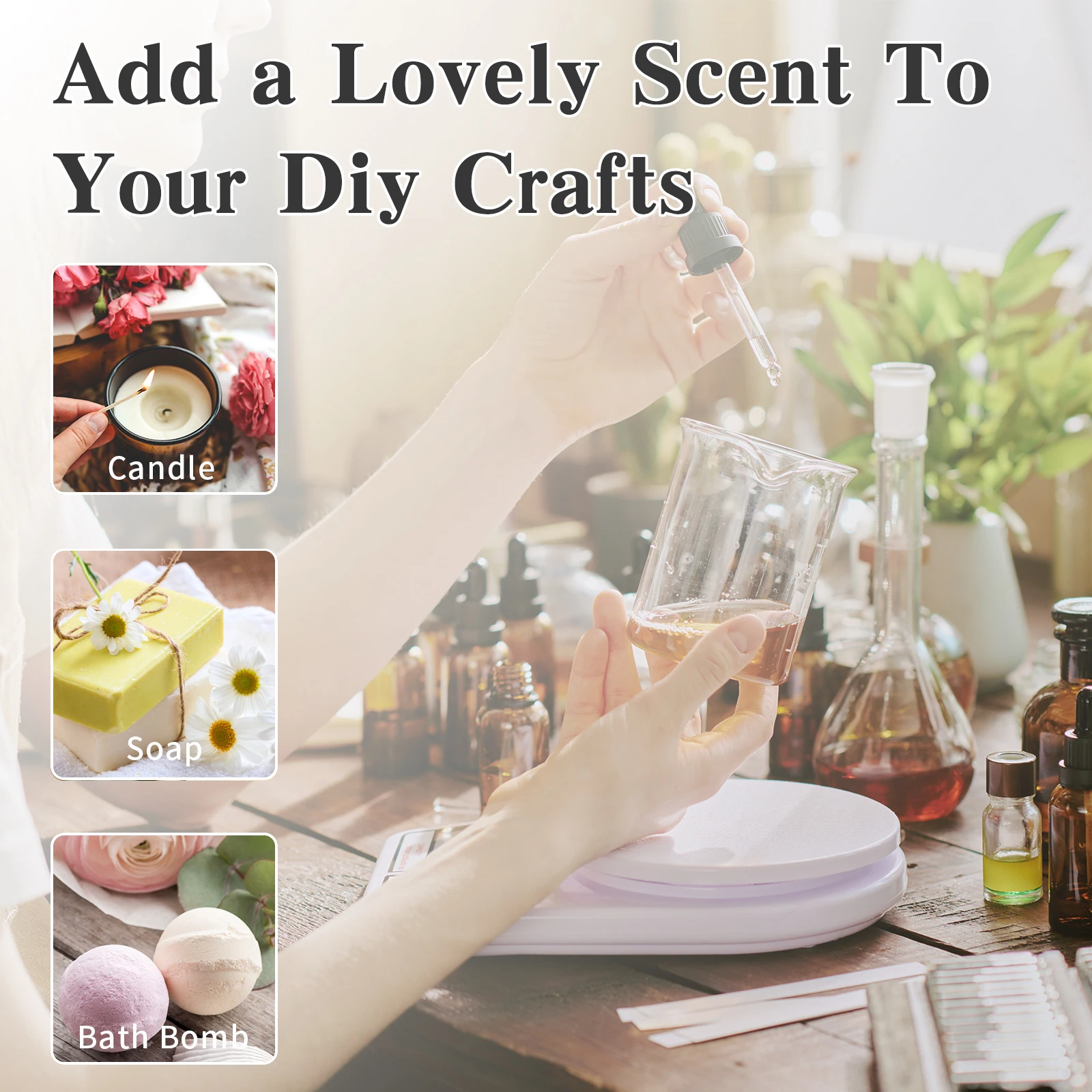 PHATOIL 100ml Aromatherapy Fragrance Oil Coconut & Vanilla Strawberry Cherry Lemon 1/2/3pcs Aroma Oil For Diffuser Candle Making - Image 6